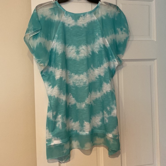Style & Co Sea Green Top NWOT Size: L - Picture 4 of 8